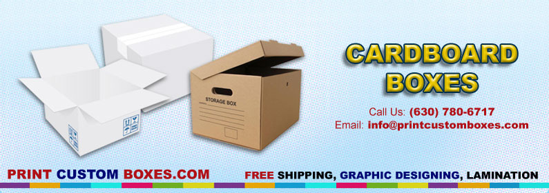 cardboard boxes