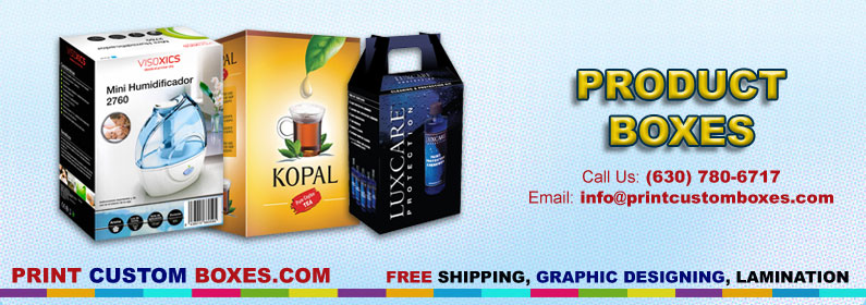 product boxes