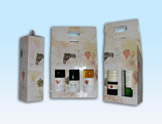 corrugated bottle gift boxes